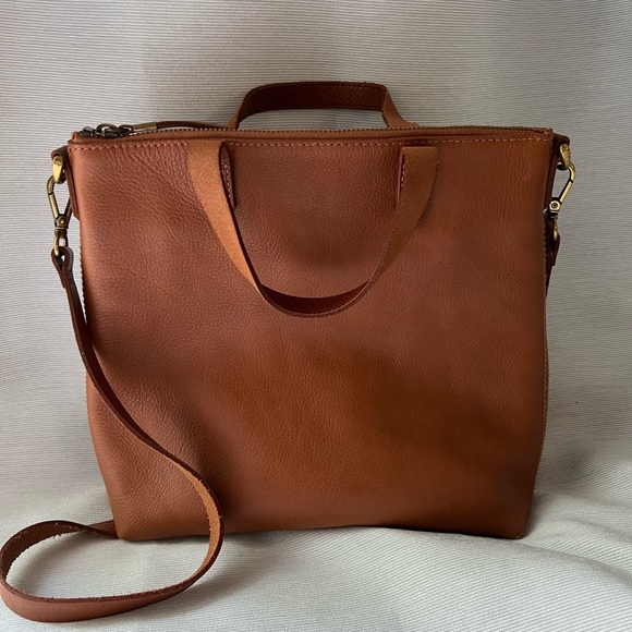 Madewell Zip-Top Transport Crossbody Bag - Picture 1 of 11